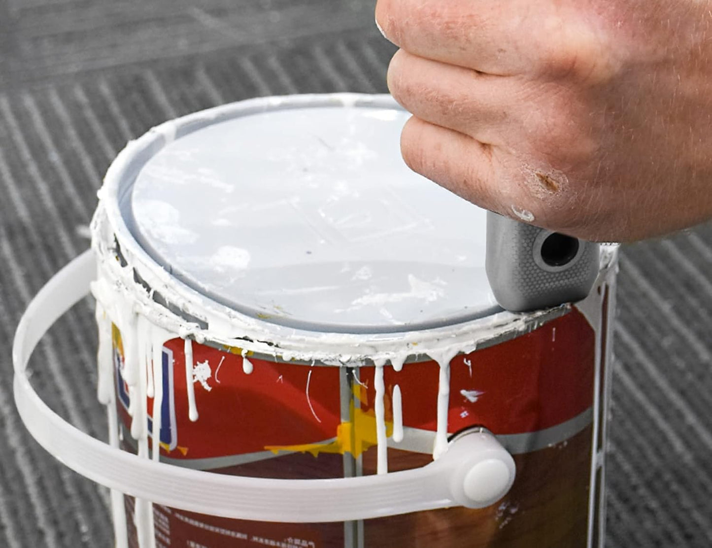 ROLLINGDOG 10 inch Putty Knife - 420 Stainless Steel One Piece Drywall Joint Knife Mirror Polished Blade for Drywall, Painting