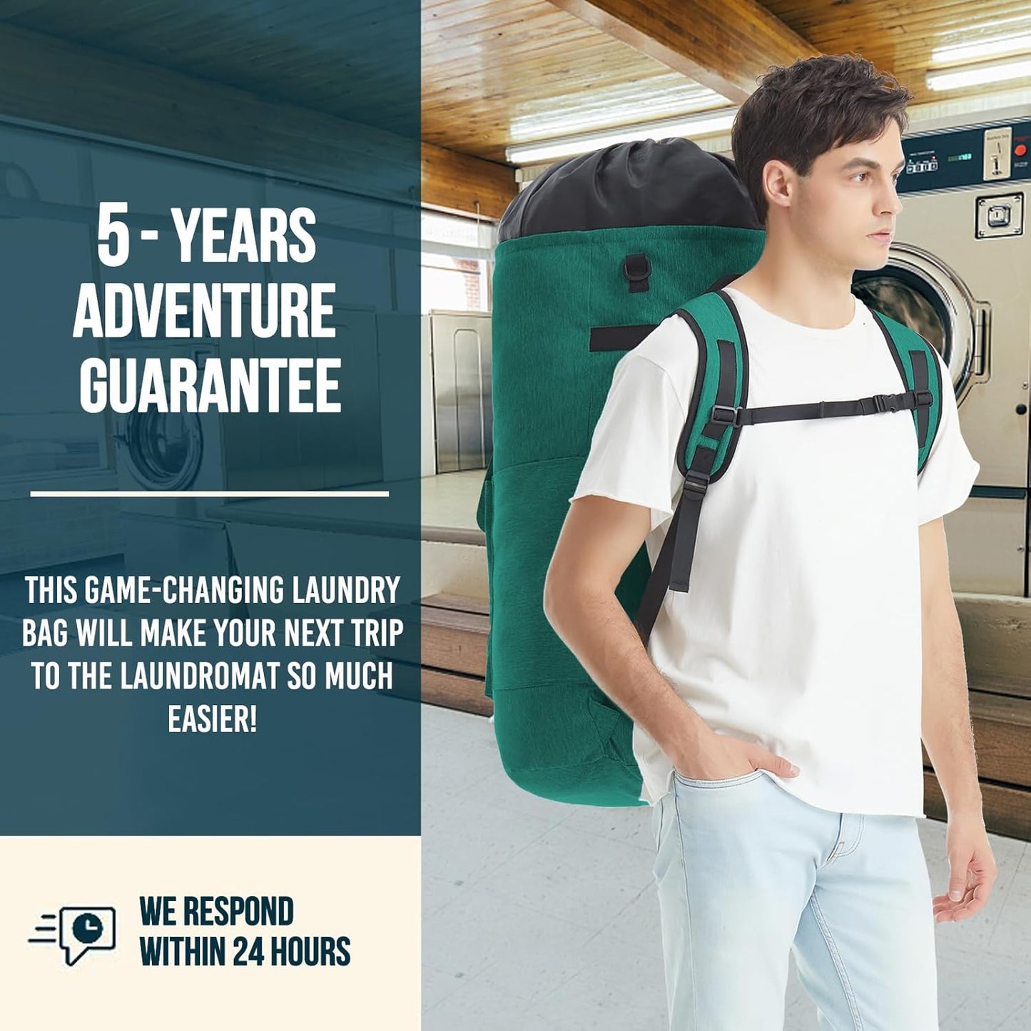 Laundry Backpack with Shoulder Straps,Laundry Bag Extra Large 115L,Laundry Backpack Heavy Duty with 4 Pockets, College Laundry Bags for Dorm Room, Sturdy Clothes Hamper Bags,Laundry Hamper Bag XXL