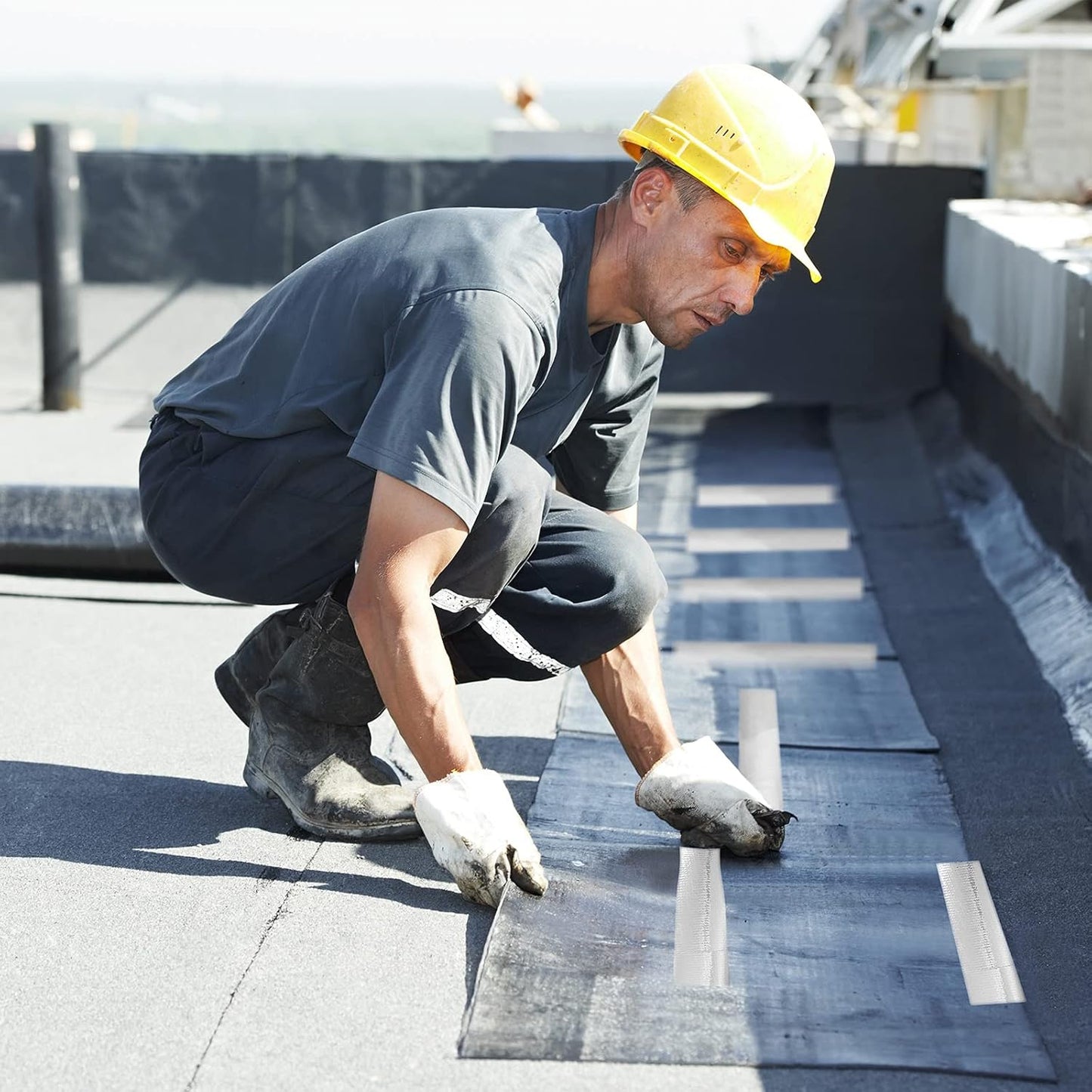 Zonon 2 Rolls Aluminum Foil Tape Heat Shield Tape Barrier Adhesive Reflective Fiberglass Thermal Insulation Reflective Material High Temp Protection(Silver,2 Inch X 32.8 ft)