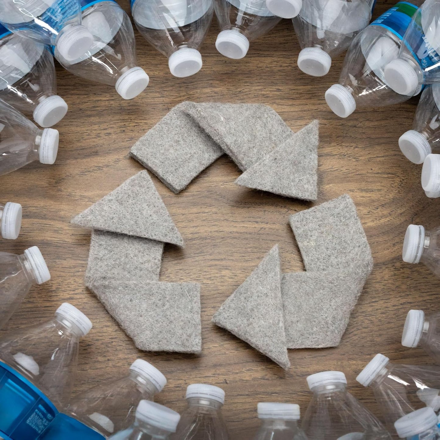 RUGPADUSA - Eco-Plush - 8'x11' - 1/2" Thick - 100% Felt - Luxurious Cushioned Rug Pad - Available in 3 Thicknesses, Many Custom Sizes