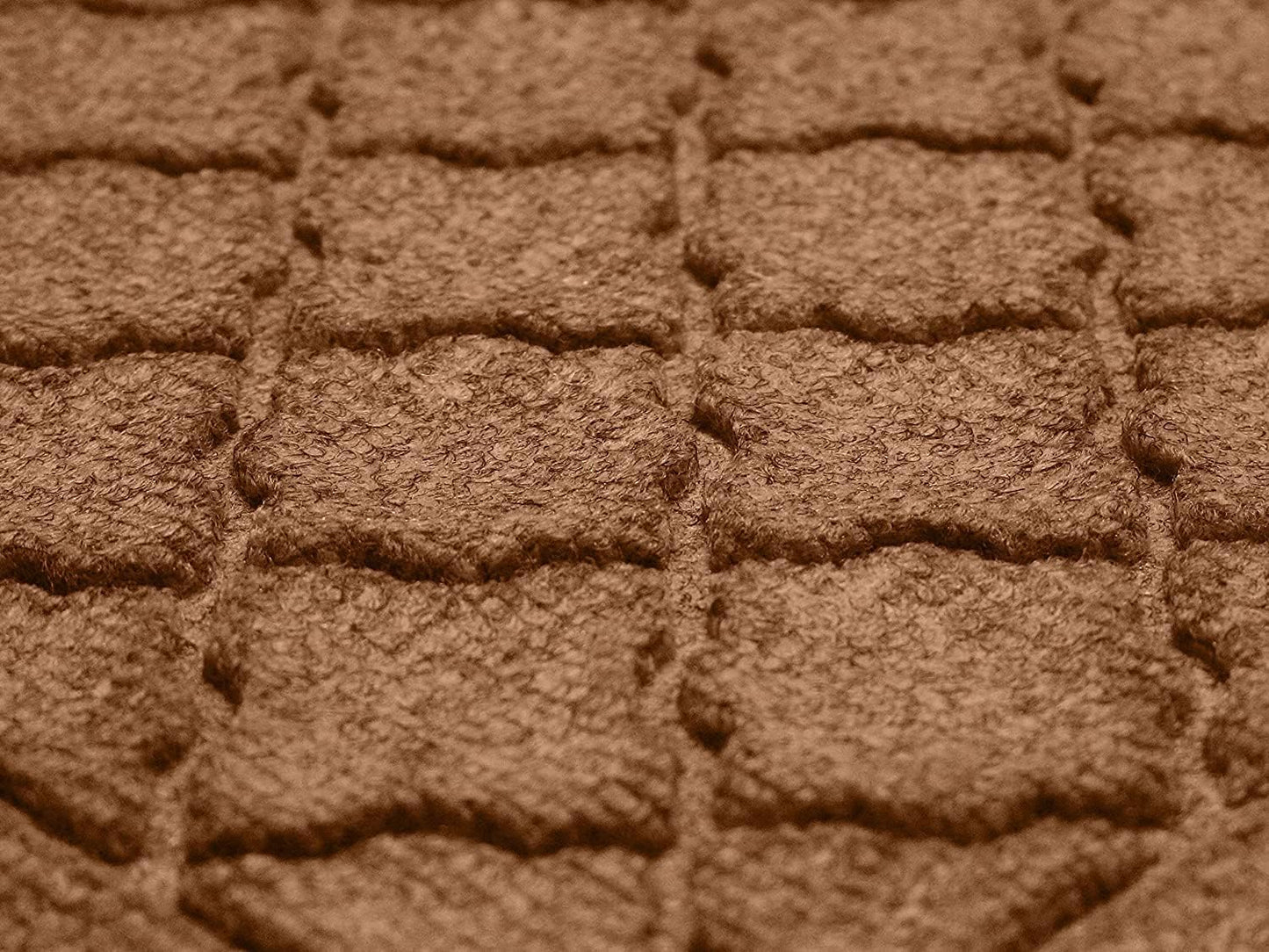 WaterHog Heavy Duty Doorway Mat, 4' x 6', Made in USA, Durable & Skid-Resistant Entryway Mat, Water-Trapping, Indoor/Outdoor Decorative Floor Covering, Cordova Collection, Dark Brown