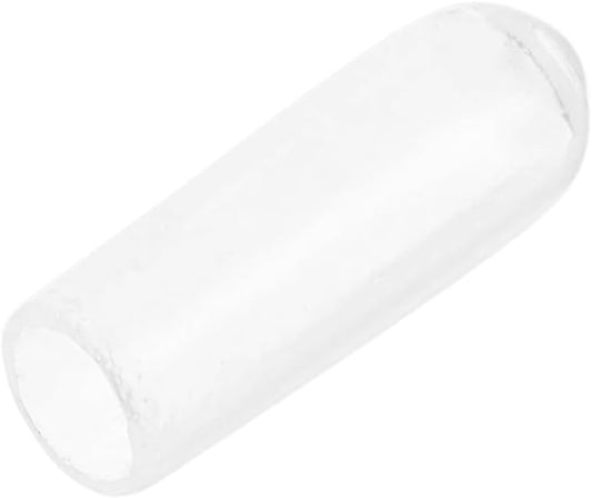 uxcell 20pcs Rubber End Caps Protective Caps 3.5mm(1/8 Inch) ID Vinyl PVC Round Tube Bolt Cap Cover Screw Thread Protectors, Clear