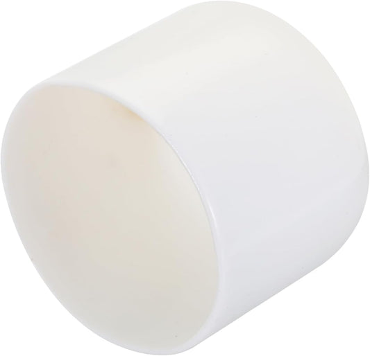 uxcell 20pcs Rubber End Caps 29mm ID Vinyl Round Tube Bolt Cap Cover Screw Thread Protectors White