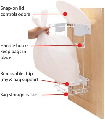 82153-3 Gallon Trash Rack System