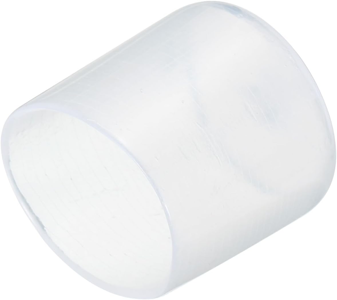 uxcell 20pcs Rubber End Caps 25mm(1") ID Vinyl PVC Round Tube Bolt Cap Cover Screw Thread Protectors Clear