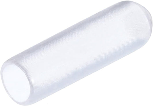 uxcell 20pcs Rubber End Caps 4mm ID Vinyl PVC Round Tube Bolt Cap Cover Screw Thread Protectors Clear