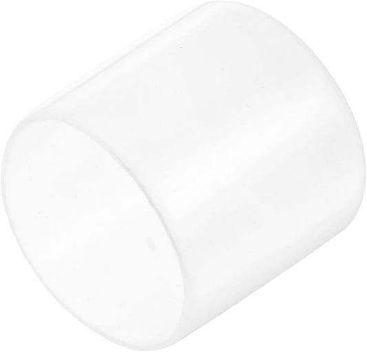 uxcell 20pcs Rubber End Caps 33mm ID Vinyl Round Tube Bolt Cap Cover Thread Protectors Clear