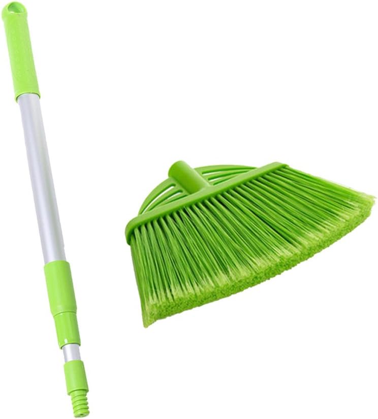 Three-Section Telescopic Aluminum Alloy Rod Long-Handled Broom