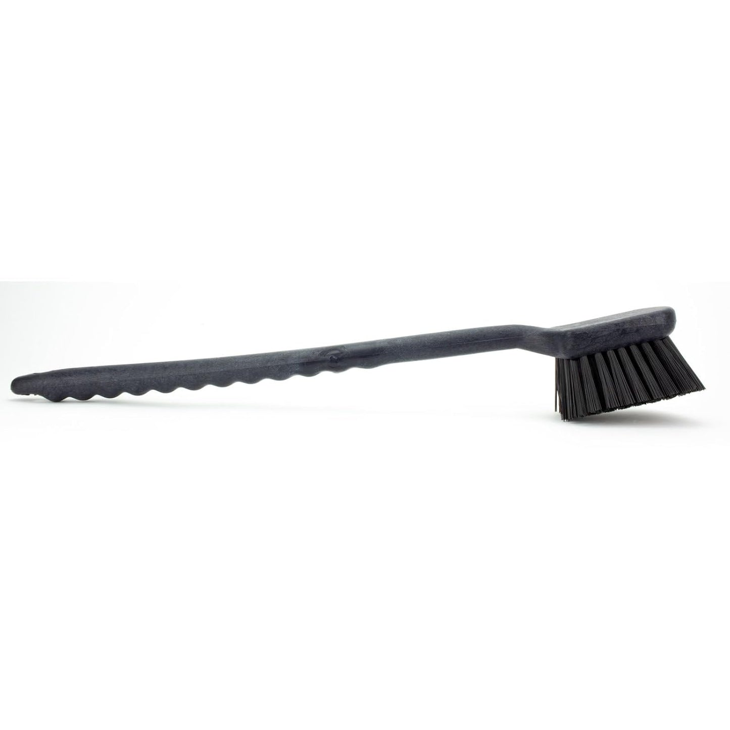 SPARTA 40501EC03 Plastic Large Scrub Brush, Kitchen Brush, Utility Brush With Long Handle For Cleaning, 20 Inches, Black, (Pack of 6)