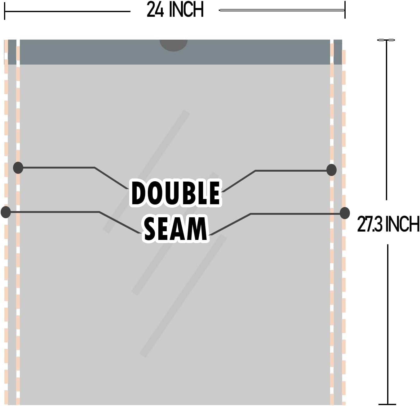 13 Gallon Tall-Kitchen-Garbage Bags Drawstring Trash-Bag - White 52 Count Large Recycling Compactor Recycle Gal Plastic Unscented Can Bulk Liners Waste Basket Inwaysin