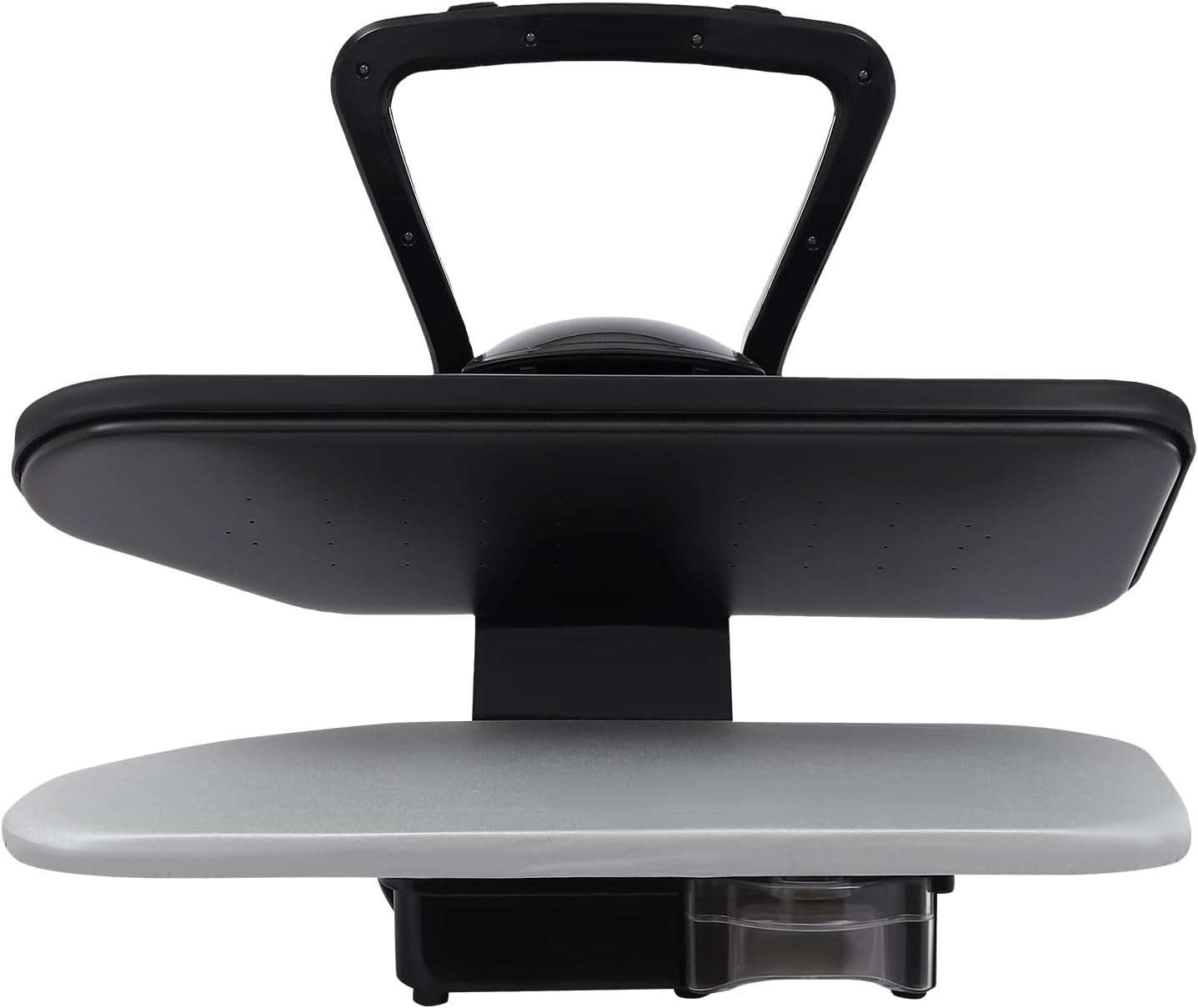 Intelligent Steam Press with 5 Fabric Setting Professional Steamer 1600W for Home/Business 36inch Non-stick Large Pressing Surface Auto Shutoff & Temp Settings Digital Touch Screen (Black)