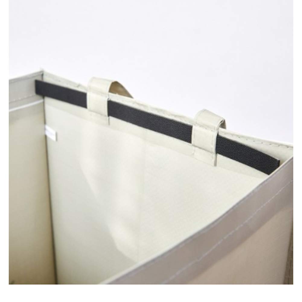 Separate Recycling Waste Bin Bags for Kitchen Home Recycle Garbage Trash Sorting Bins Organizer Waterproof Baskets Compartment Container (Set of 2 Color Pack)