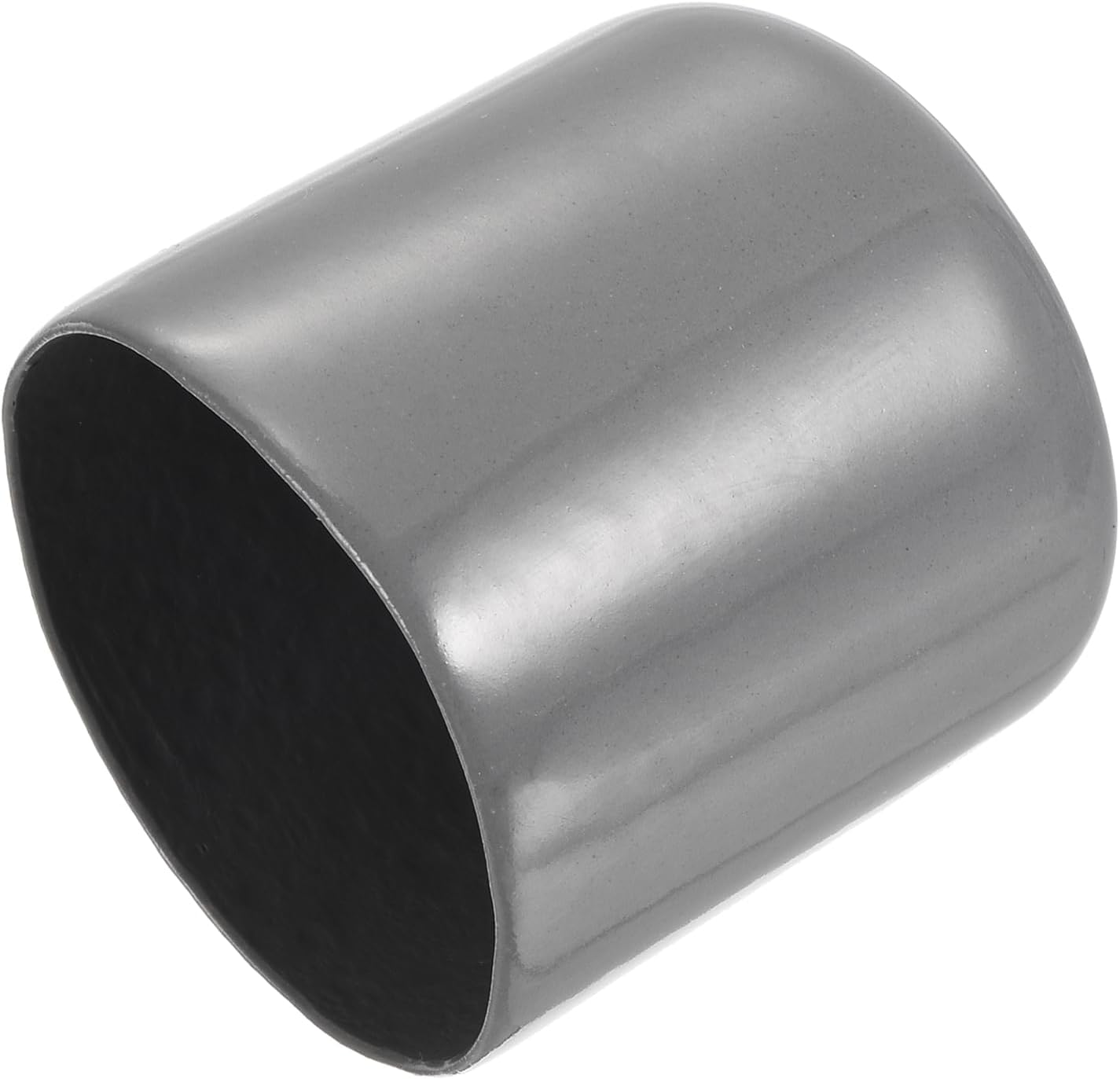 uxcell 20pcs Rubber End Caps 39mm ID Vinyl Cap Cover Screw Protectors Dark Grey