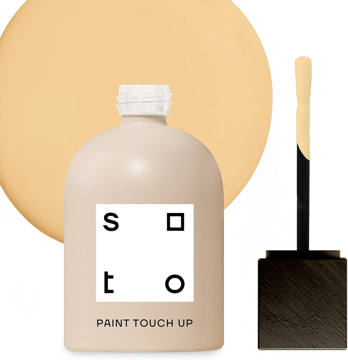 soto Yellow Paint Touch Up, Multi-Surface, Matte Finish (No. 40 Sun Melt) - 1.5 Ounces/45 Milliliters of Scratch Repair for Furniture, Walls, Cabinets, Trim, Doors, Indoor/Outdoor