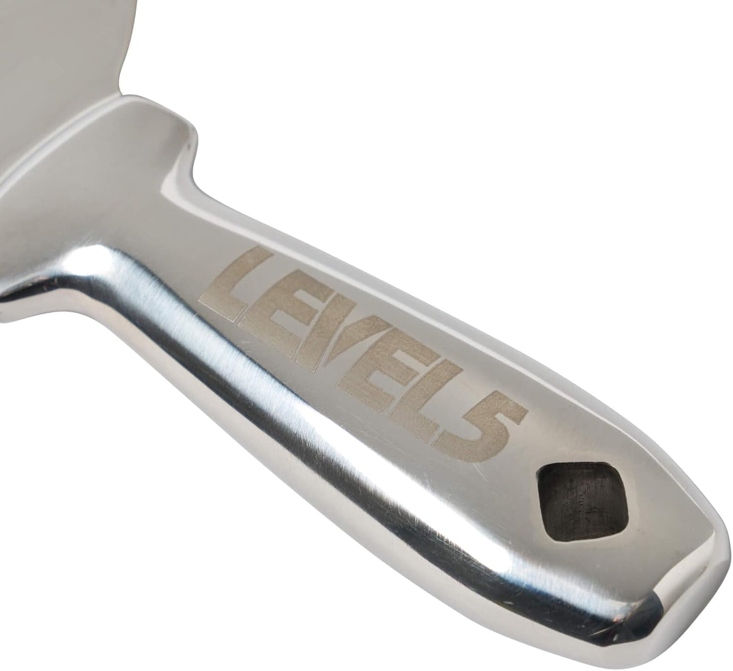 6" All Stainless Steel Joint Knife - LEVEL5 | Professional Grade Putty Blade, Premium Polished All-Metal, Precision Ground Edge, Ergonomic, Corrosion Resistant | 5-406