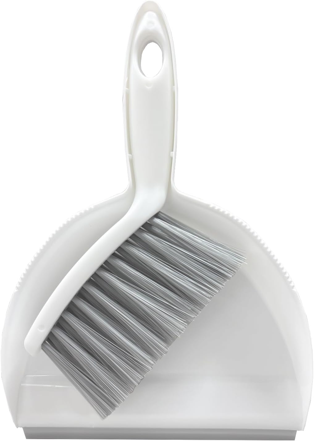 Mini Broom and Dustpan Set Small Dust pan & Brush Set Portable Cleaning Tools for Home Office RV Camping Learning (Grey)