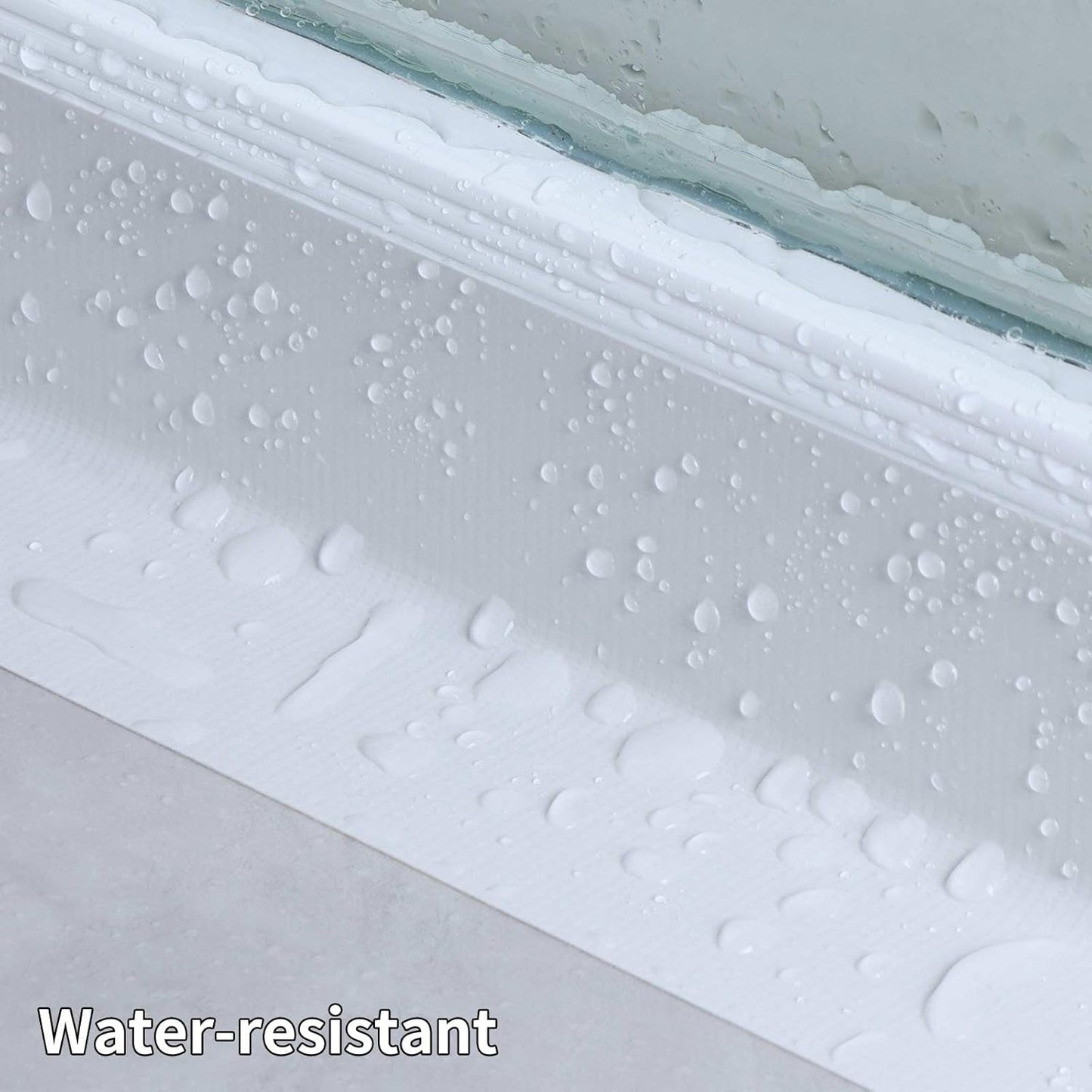 Duct Tape Heavy Duty Single Sided, Strong Adhesive High Strength, Waterproof Mesh Tape for Indoor and Outdoor Repairing Sealing Bonding, Easy Use Hand Tearable, 2.36 Inch x 66 Feet, White