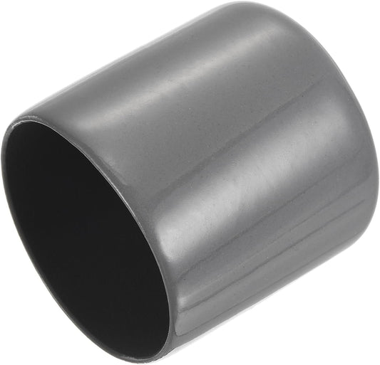 uxcell 20pcs Rubber End Caps 38mm ID Vinyl Cap Cover Screw Protectors Dark Grey