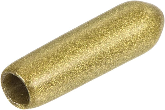 uxcell 20pcs Rubber End Caps 4mm ID Vinyl Round Tube Bolt Cap Cover Thread Protectors Gold