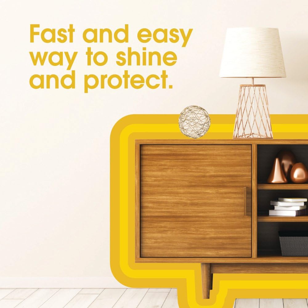 Pledge Multisurface Furniture Polish Spray, Works on Wood, Granite, and Leather, Shines and Protects, Lemon, 9.7 oz (Pack of 2)