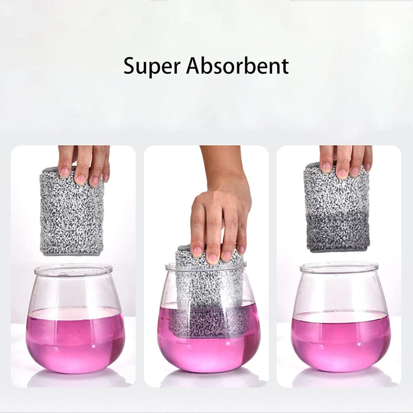 10 Pack 13 * 4.9" Generic Mop Pads Mop Head Refill Washable Wet/Dry Mops Flat Compatible with Most 11-13" Hook and Loop (Velcro) Flat Mops.System Floor Care System (10 Pack 13 * 4.9")