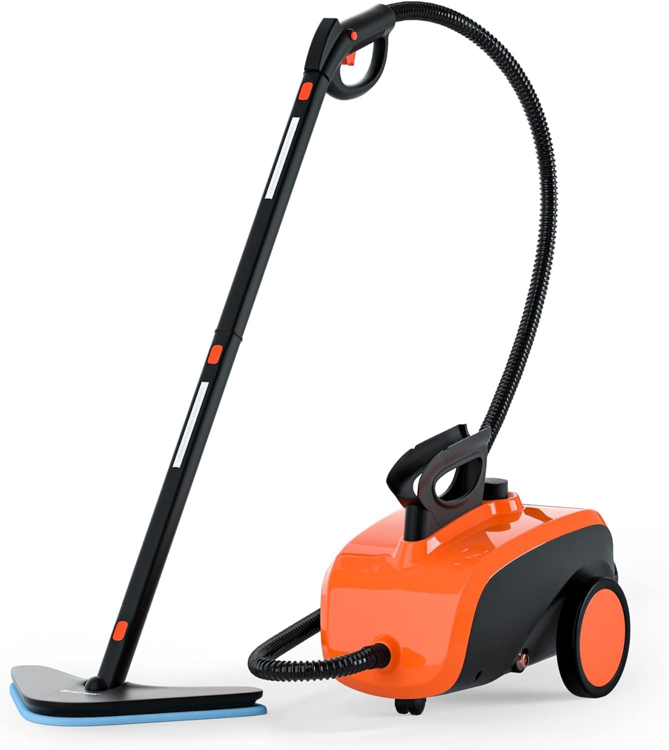 ARLIME Multi-Purpose Steam Cleaner with 19 Accessories, Household Rolling Steamer Cleaning Mop for Carpet, Cars, Floors W/ 1.5L Tank & Extra-Long Power Cord