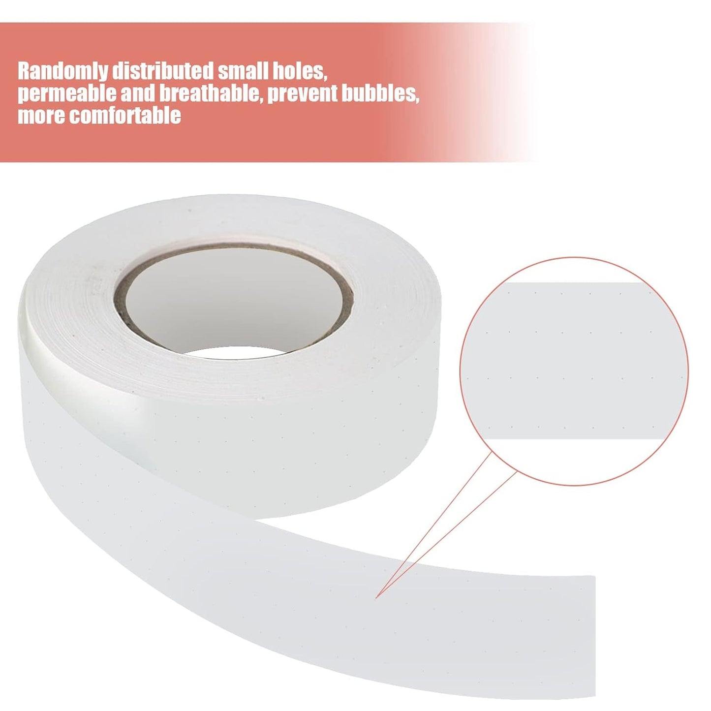 Drywall Paper Tape, 2” x 400 ft Ultra-Thin Fiber Paper Drywall Joint Tape for Seam Patch for Wall Sheetrock Ceiling Crack, White