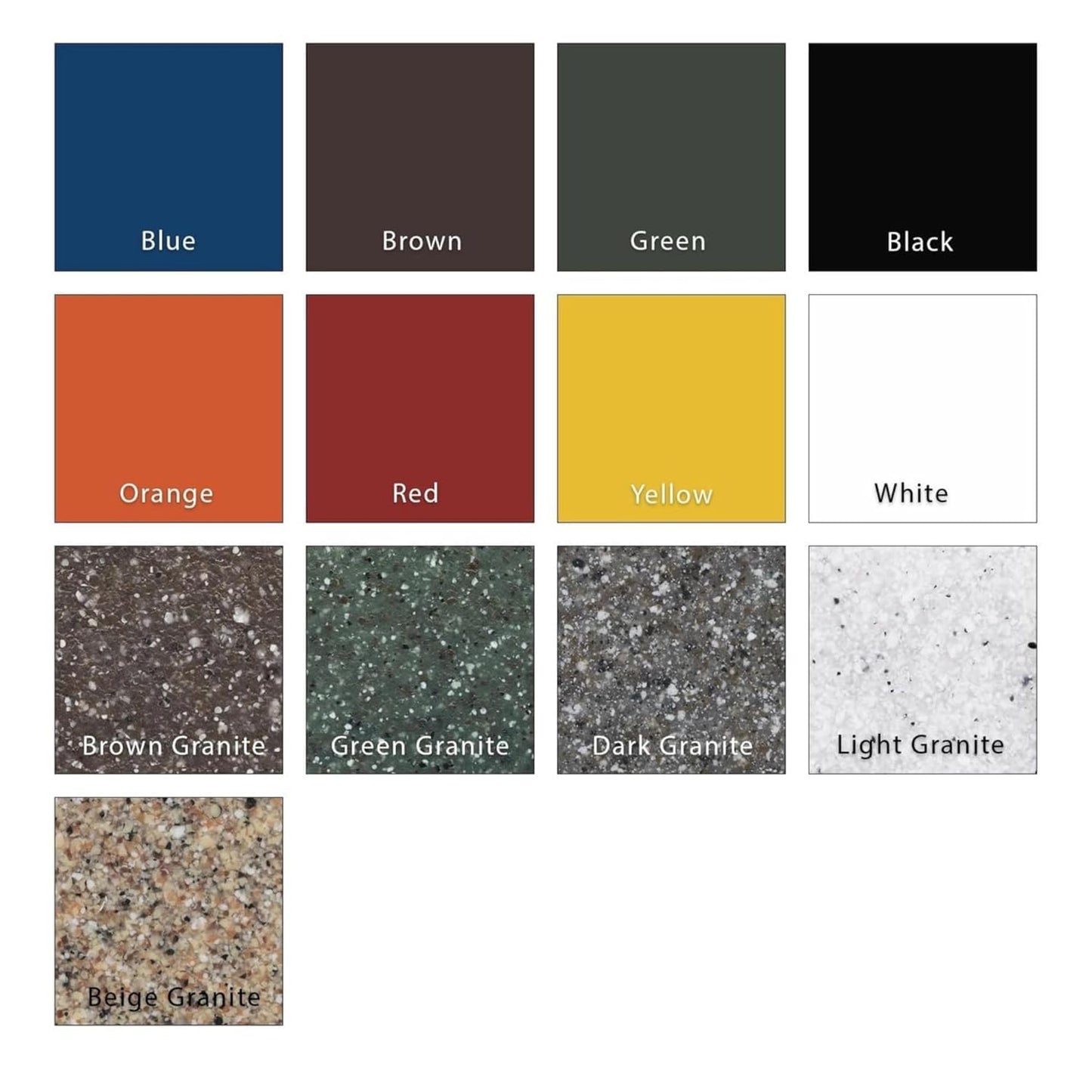 32 Gallon Square 100% Recycled Plastic Heavy Duty Outdoor Trash Can with Push Lid - Great for Schools and Businesses - Green Granite