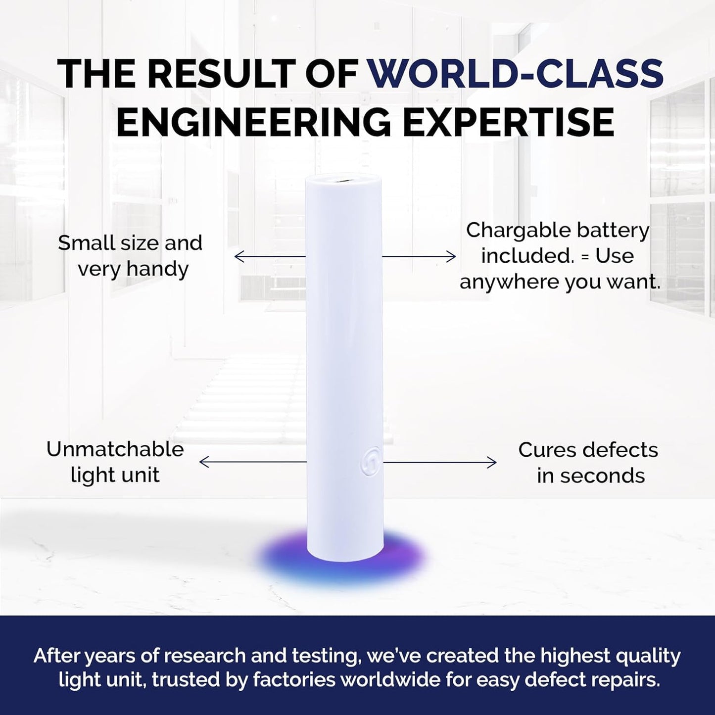 Granite, Marble & Stone Repair Kit - Fix Chips & Defects in Minutes | Restore Tiles & Countertops with Ease | for Quartz Corian Marble or Stone | Flawless Results Every Time | Repair Up to 20 Chips