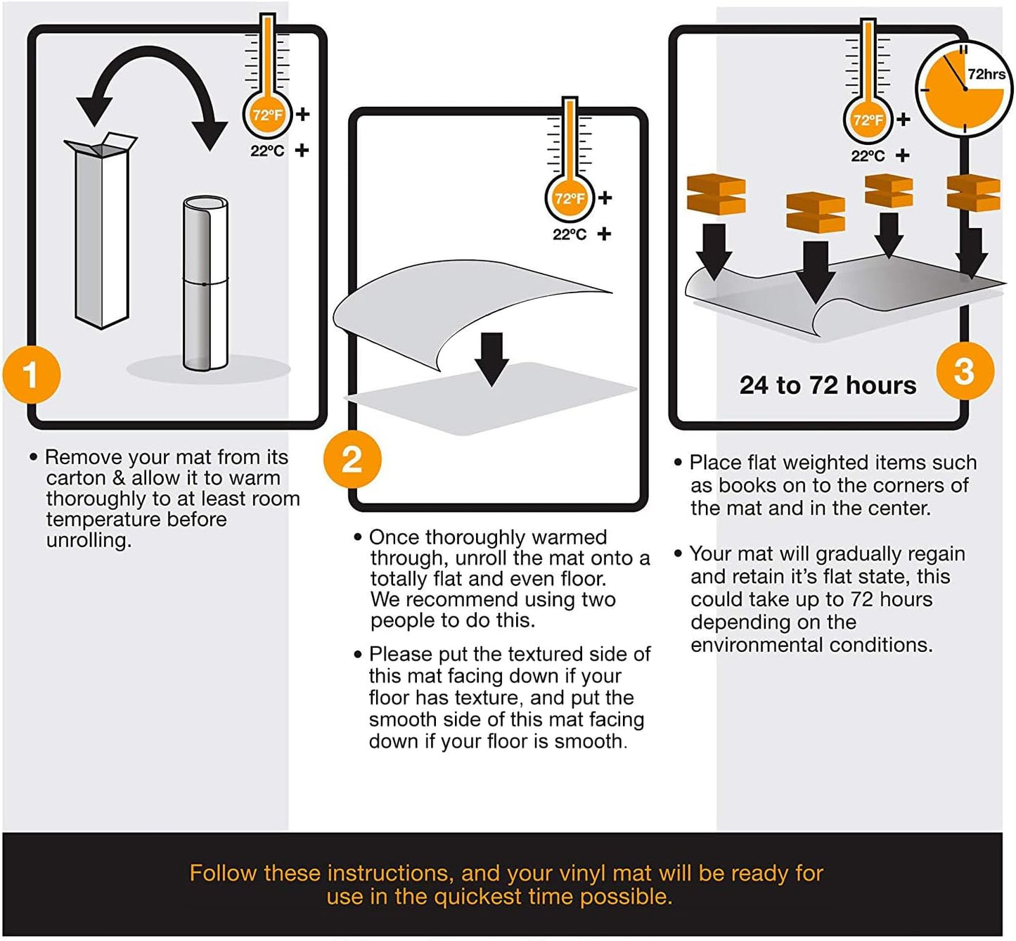 Azadx Chair Mat for Hardwood 60"x 36" Large Office Chair Mat for Hardwood Floors Protector Mat for Office Chair Easy Glide Rolling Plastic Clear Desk Computer Chair Mats for Home Offices