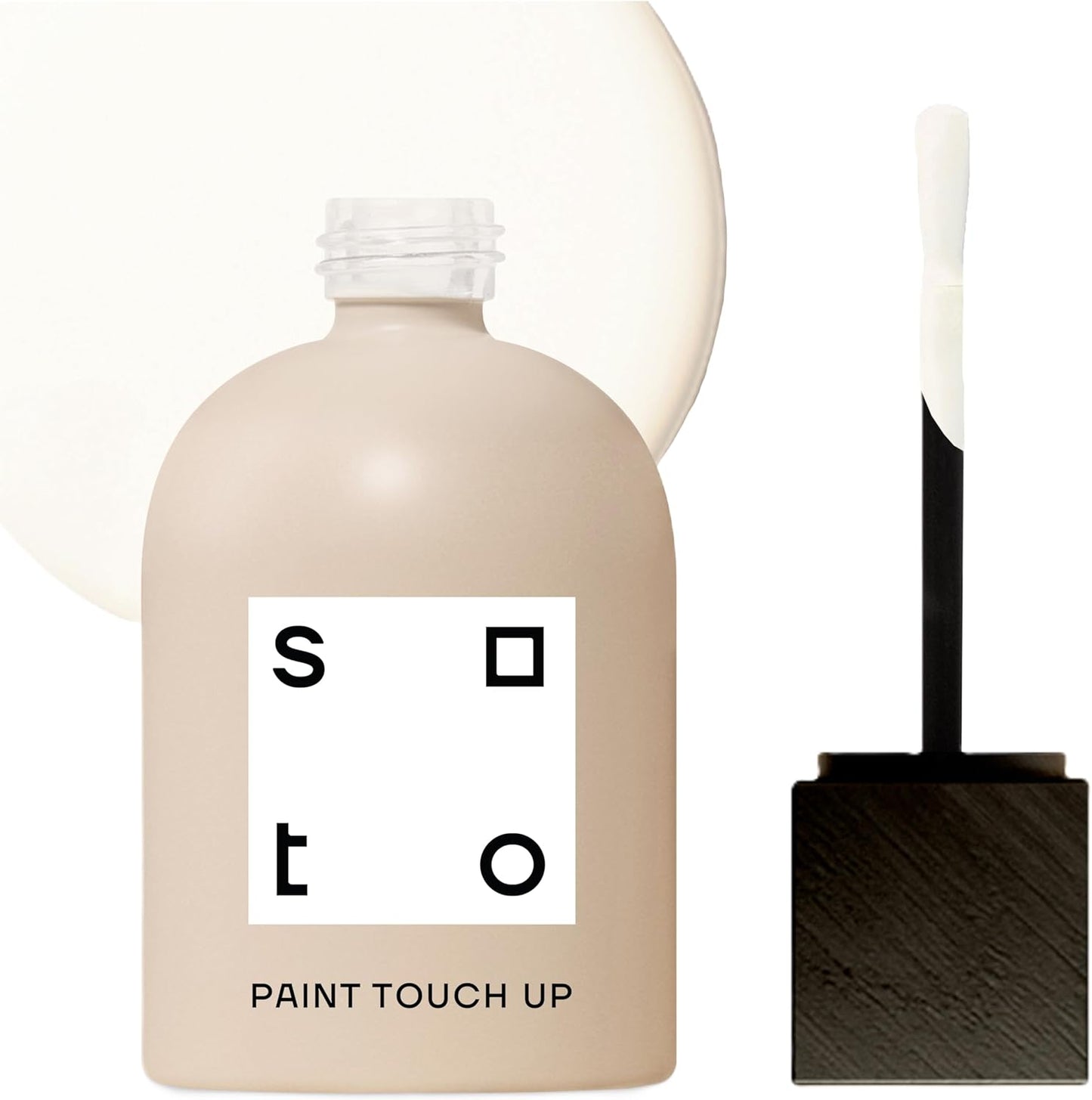 soto Paint Touch Up, No. 07 In Situ White (Warm Off-White) Quick Drying, Matte Finish, Super Adhesion, 1.5 Oz