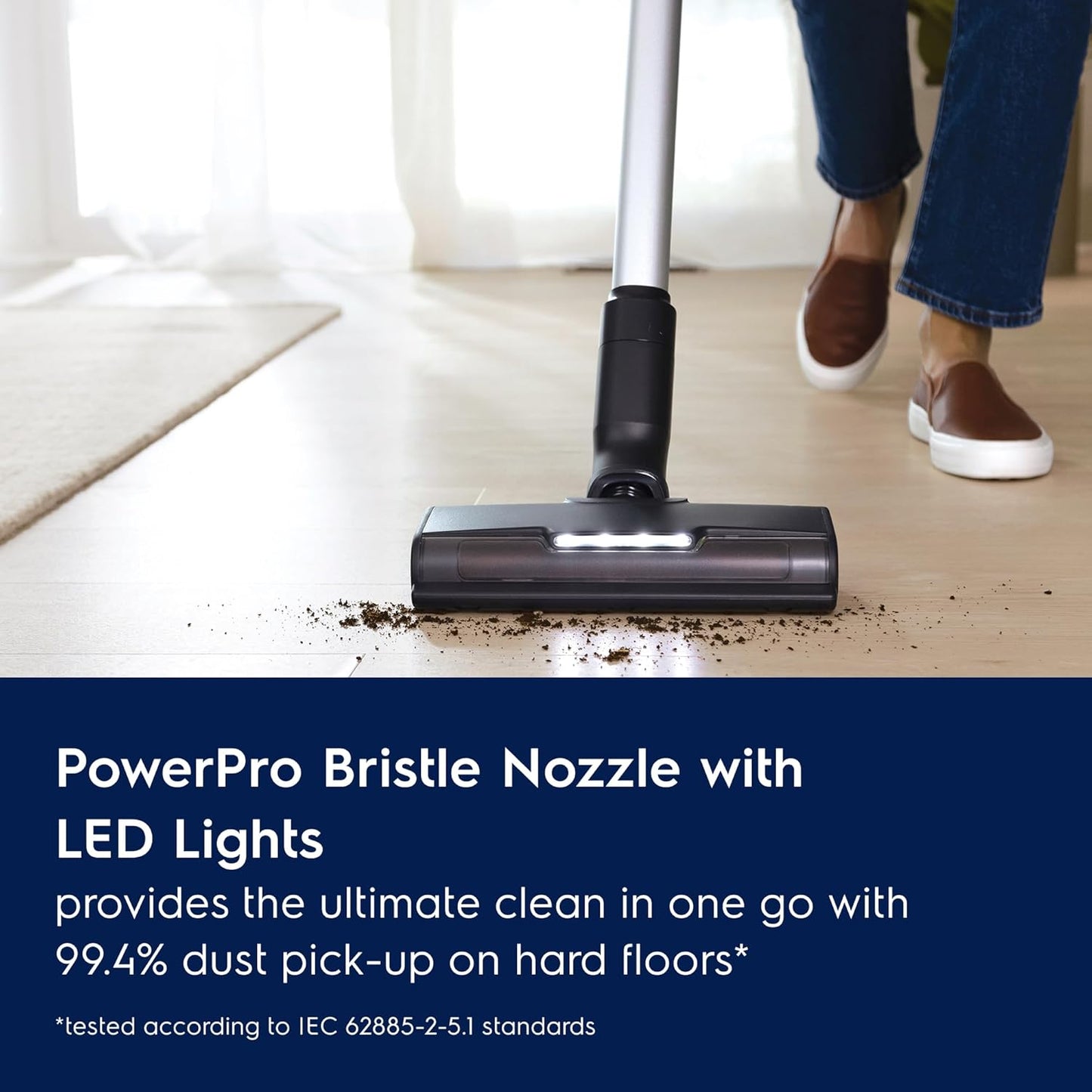 Electrolux Ultimate600 Cordless Stick Vacuum with PowerPro Bristle Nozzle and Larger Dust Bin Capacity, 50-Minute Run Time, 3 Power Modes, Ocean Green