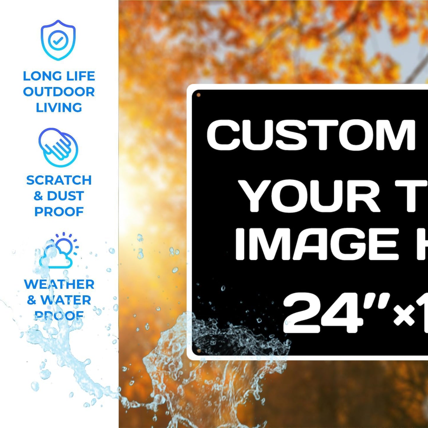 Custom christmas decorations,Aluminum Weatherproof Metal Sign,Optional double-sided ,reflective, Multiple Sizes Custom Personalized Text And picture Here,Traffic Regulation Horizontal Street Signs,hazard sign,garden sign