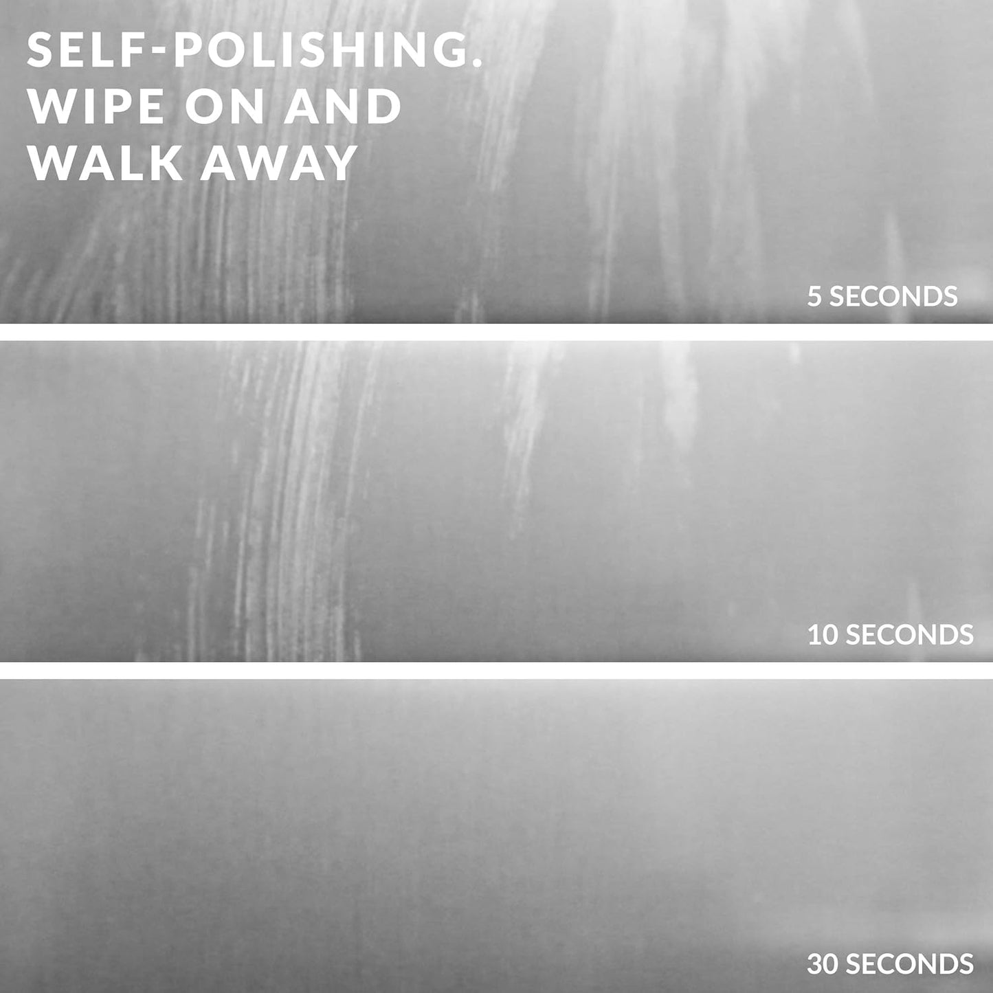 HOPE'S Perfect Stainless Steel Cleaner Streak-Free Self-Polishing Formula, Blocks Fingerprints, Pack of 6, 22 Ounce, 132 Fl Oz