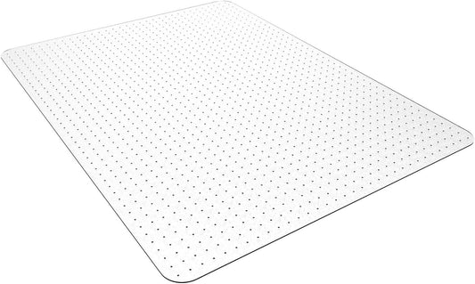 Large Chair Mat for Carpet, Easy Glide Plastic Carpet Floor Protector Mat for Office Chairs for Work & Home