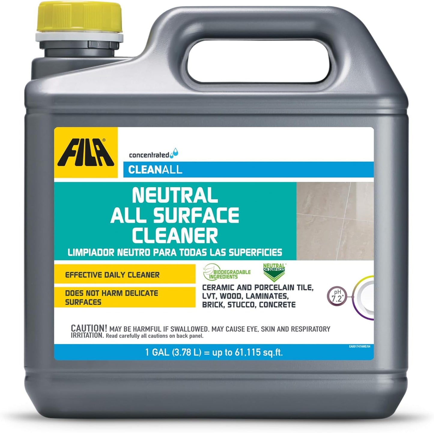 FILA Surface Care Solutions CLEANALL Neutral All Surface Cleaner, 1 Gallon