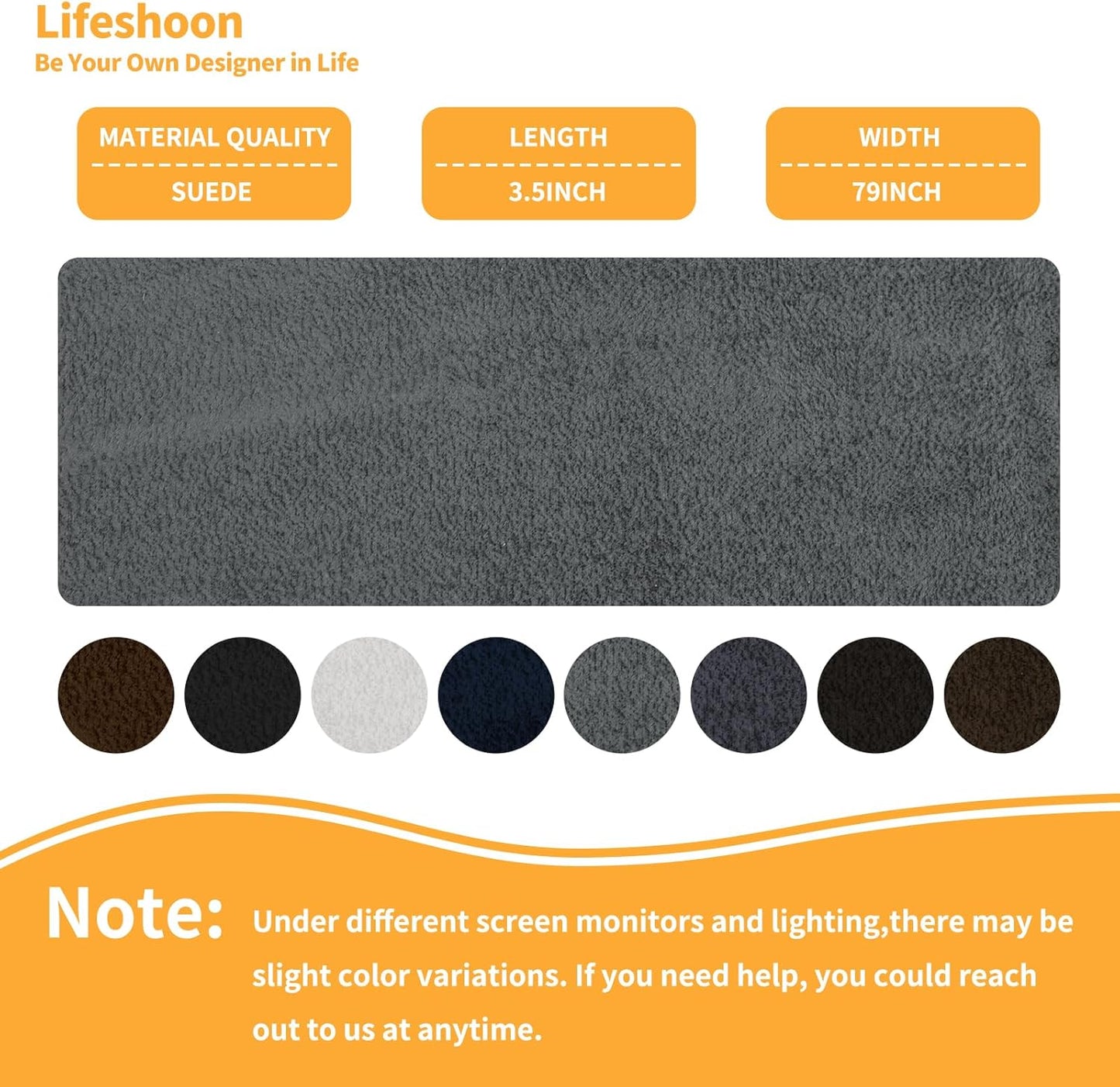 Fabric Repair Patches, Self-Adhesive Suede Patches Tape Durable, DIY Large Fabric Repair for Sofa, Couches, Furniture, Chair, Clothing （3.5X79 Inch, Brown）