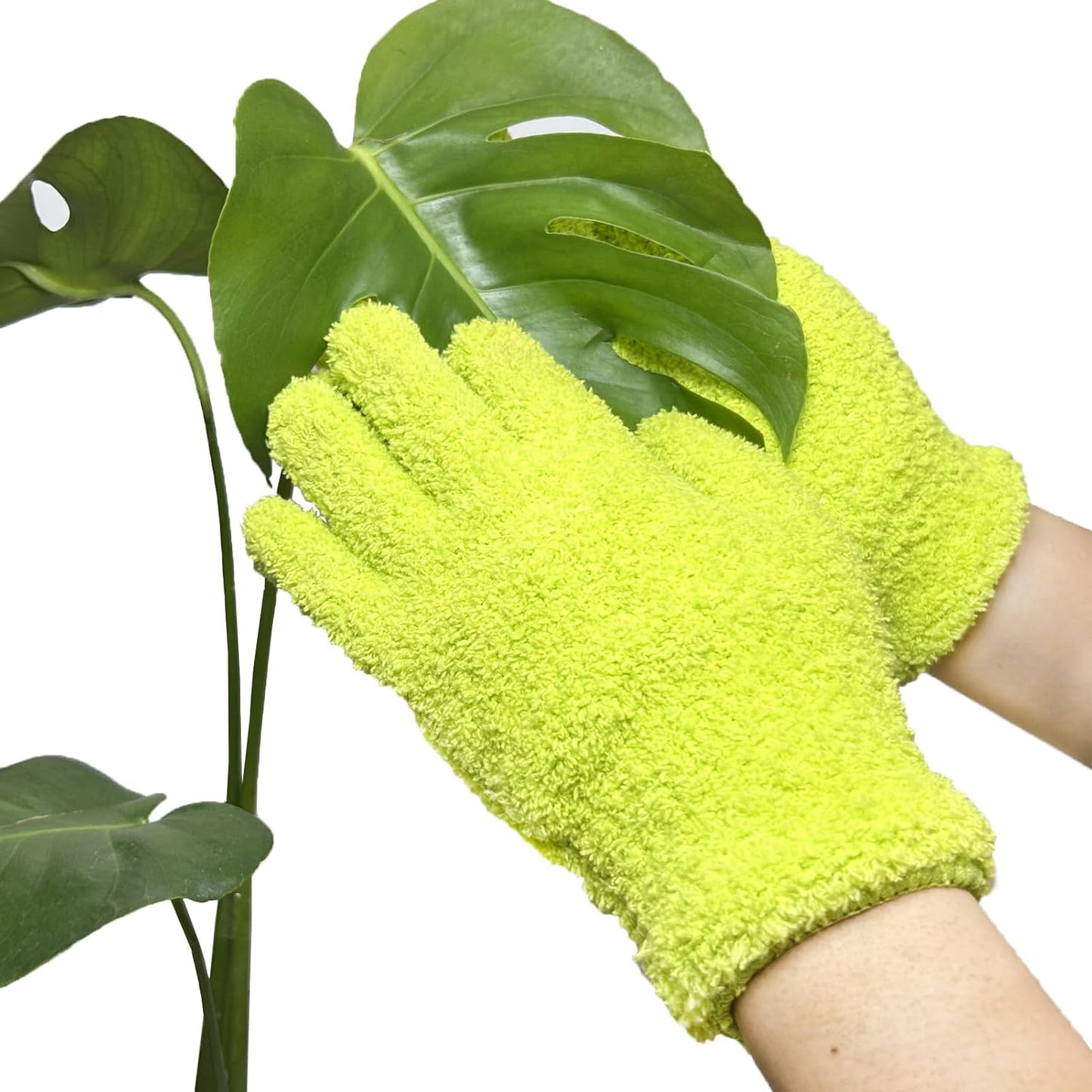 Microfiber Gloves For Plant Dusting