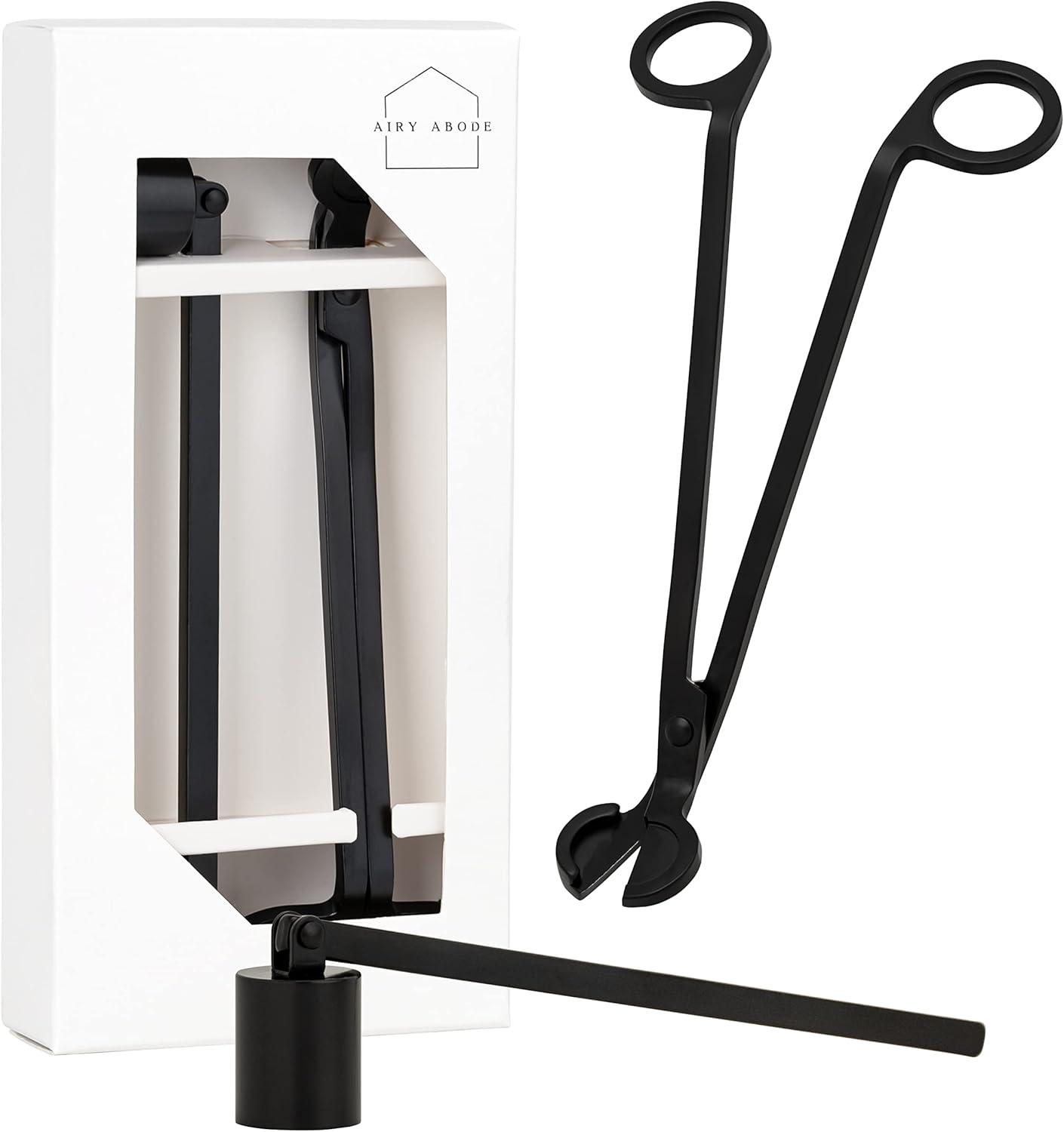 Candle Wick Trimmer and Candle Snuffer Accessory Set – Pick Your Color