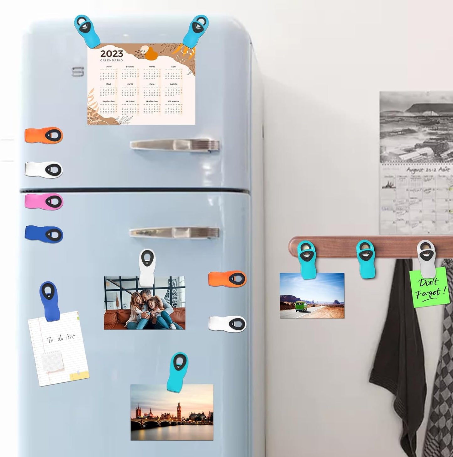 10 Pack Magnetic Chip Clips, Bag Clips, Chip Clip, Clip for Food Packages