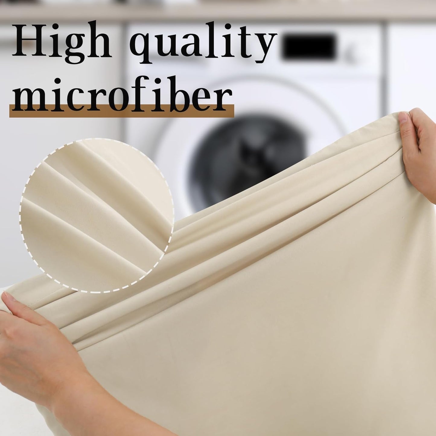 ZPECC Travel Laundry Bag 12 Pack,Bulk Extra Large Heavy Duty Bags, Durable Dirty Clothes Organizer With Drawstring, Fit a Basket or Hamper (40" X 30",Khaki)