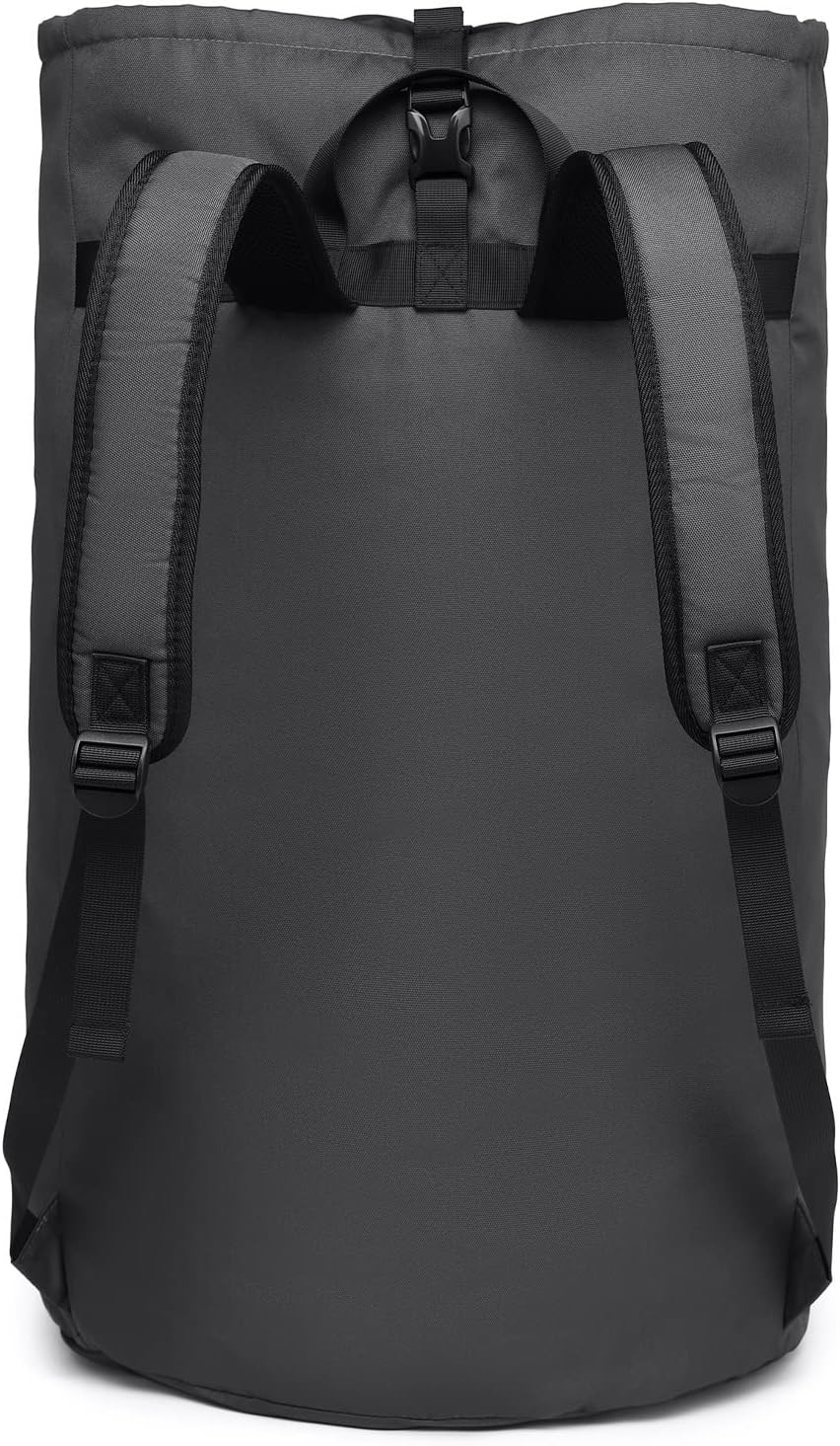 laundry bag backpack,extra-large heavy duty laundry bags,laundry backpack for college students,drawstring closure (charcoal grey laundry bag with straps)