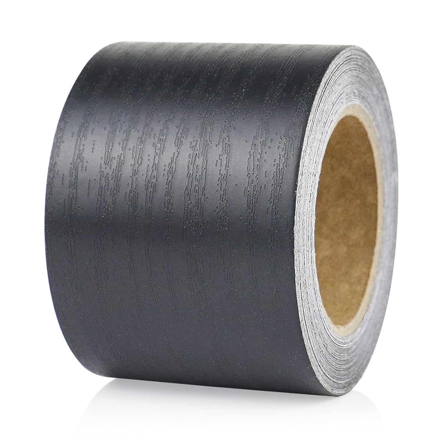 BOMEI PACK Wood Grain Repair Tape,Self Adhesive Repair Patch for Furniture, Floors, Cabinets, Windows, Doors, RV, Home Decor and DIY Projects (1, Black)