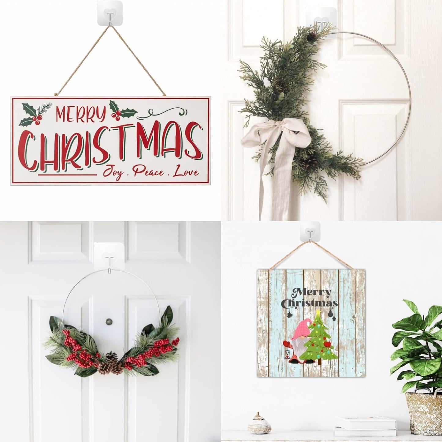 DGYB 30 Pcs Clear Adhesive Hooks for Hanging 22lb Self Adhesive Wall Hooks Heavy Duty Waterproof Transparent Sticky Hooks for Shower Home Bathroom Kitchen Office