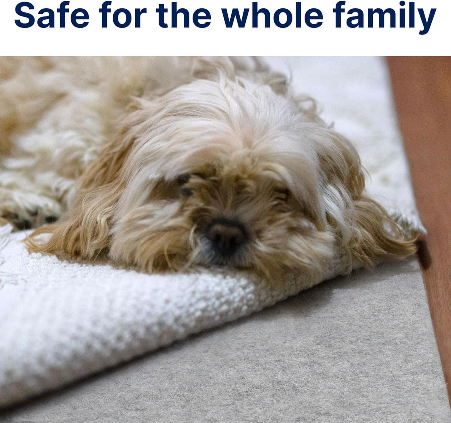 RUGPADUSA - Eco-Plush - 9' Round - 3/8" Thick - 100% Felt - Extra Cushioned Rug Pad - Available in 3 Thicknesses, Many Custom Sizes