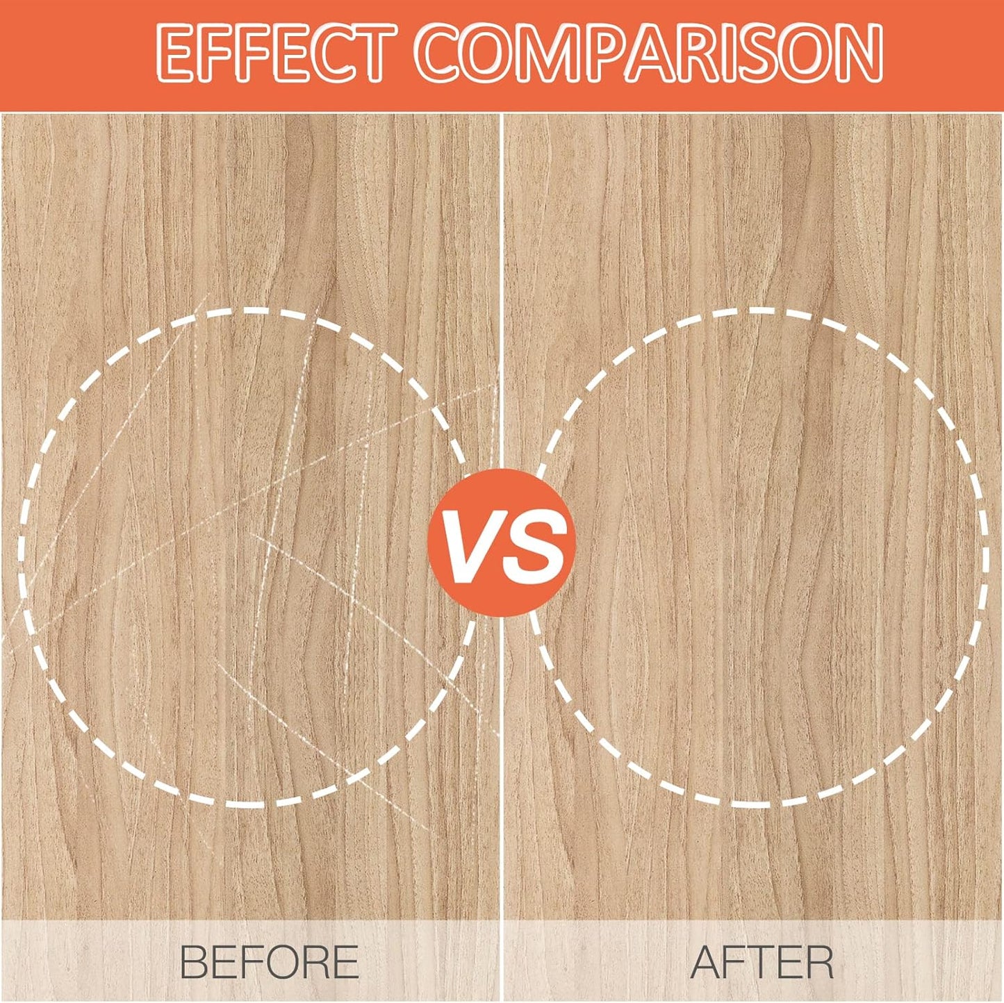 SEISSO Wood Scratch Repair Kit, 12 Colors Wood Filler Putty for Scratches Furniture Markers Touch Up Vinyl Floor Repair Kit - Restore a Finish, Cover Hardwood Scratches, Cracks, Hole, Table, Door