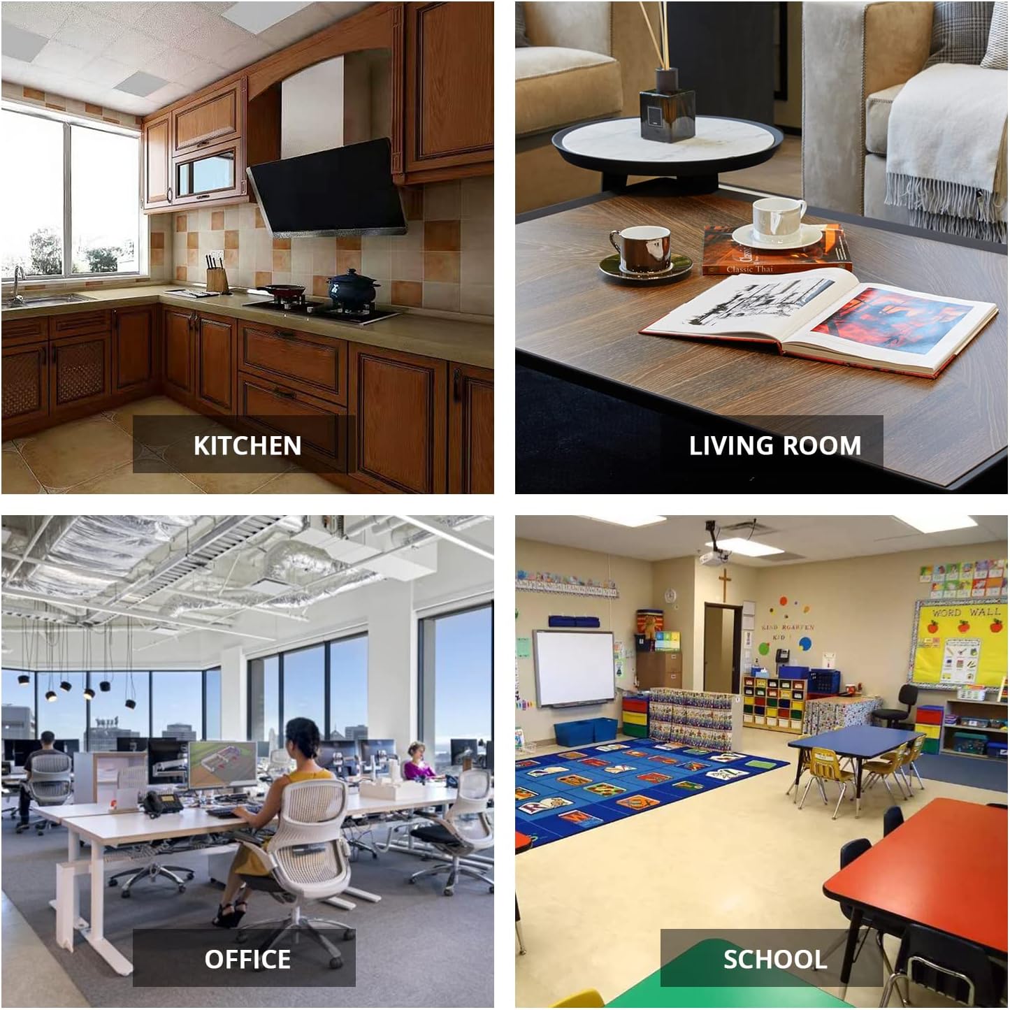 Ultra Thick Heavy Duty Plastic 15 Gallon Drawstring Trash Bags Large 80 Count White Leak Proof Garbage Bags for Tall Kitchen Home Office Outdoor