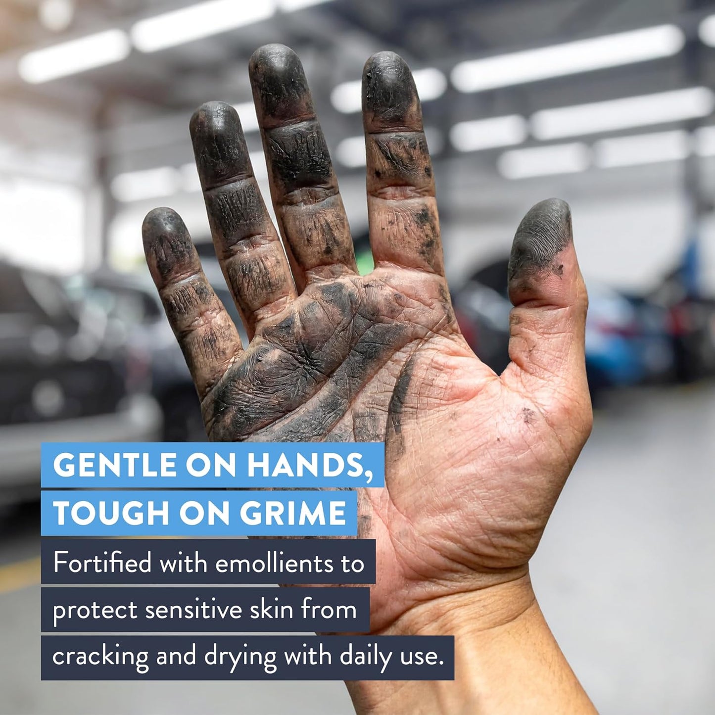 HD Hand & Tool Wipes – Heavy Duty Dual Purpose Cloths for Hands, Tools, & Surface Cleaning – Disposable Waterless Cleaner Towels with Scrubbing Side – 72 Count Tub