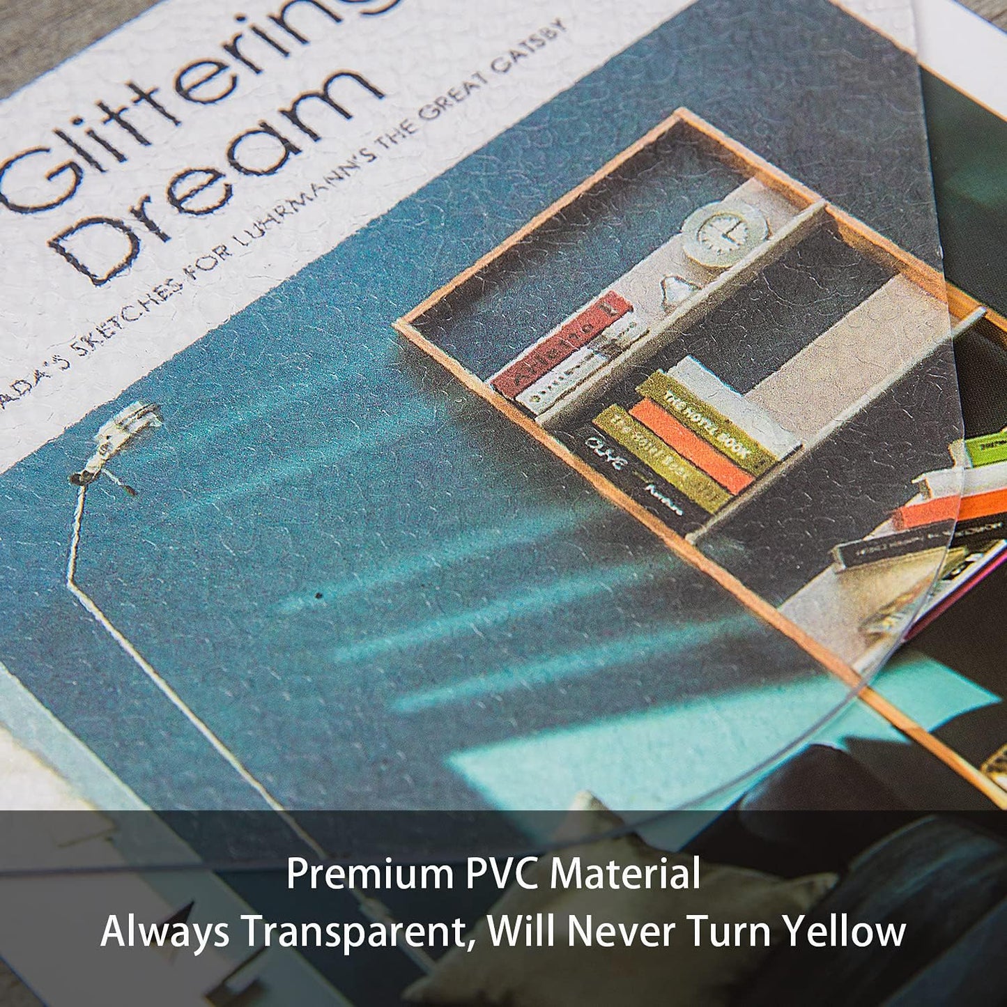 Chair Mat for Hardwood Floor, 53”x 45” Office Chair Mat, Floor Mat for Office Chair, Clear Desk Chair Floor Mat for Computer Desk