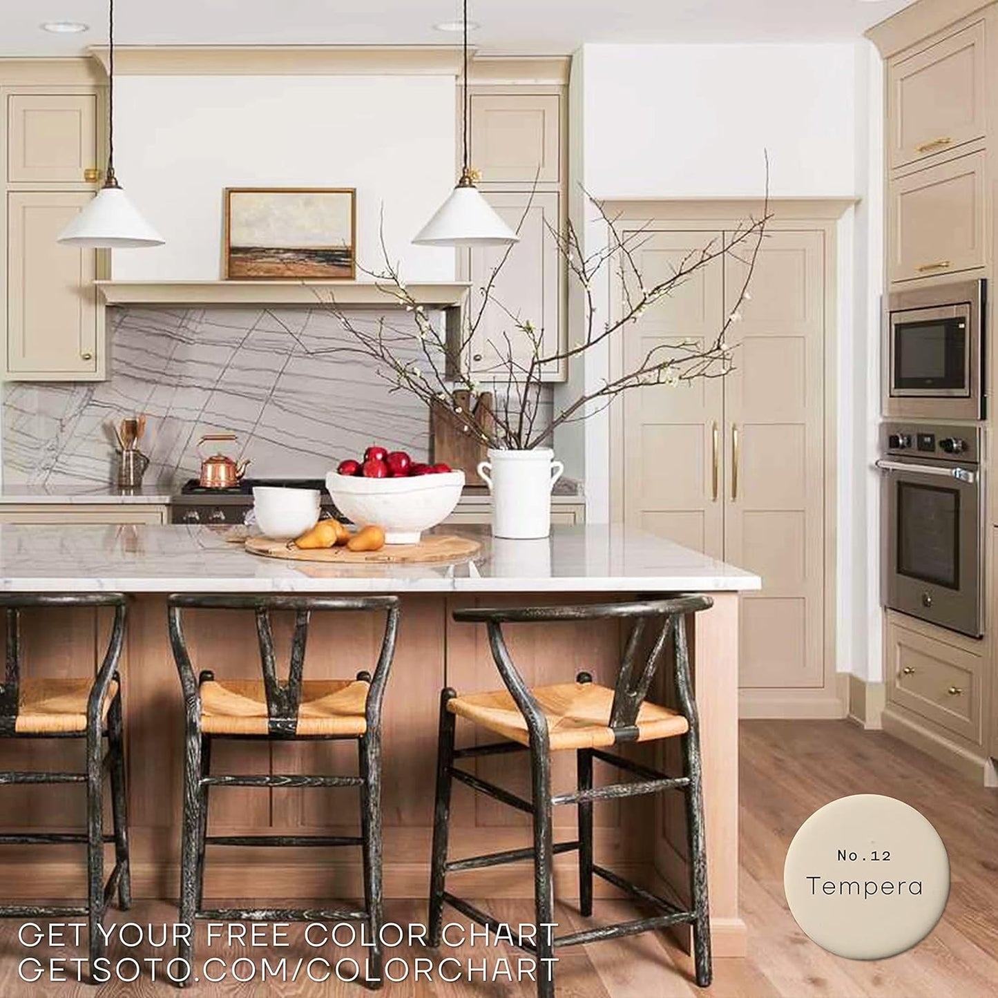 soto Off-White Paint Touch Up, Multi-Surface, Matte Finish (No. 12 Tempera) - 1.5 Ounces/45 Milliliters of Scratch Repair for Furniture, Walls, Cabinets, Trim, Doors, Indoor/Outdoor